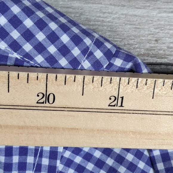 Croft & Barrow* Men's Short Sleeve Button Down Curved Hem Chest Pocket Shirt~ XL - Picture 6 of 9